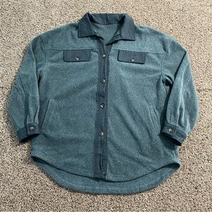 Women's Button Down Shirt - Teal